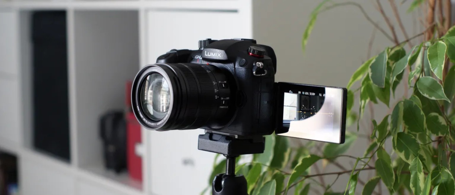 Panasonic Lumix GH5 II en situation de tournage